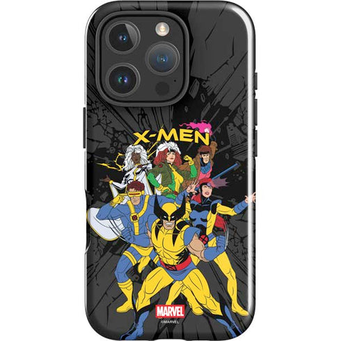 Marvel X-Men Group iPhone 16 Pro Max Impact Case